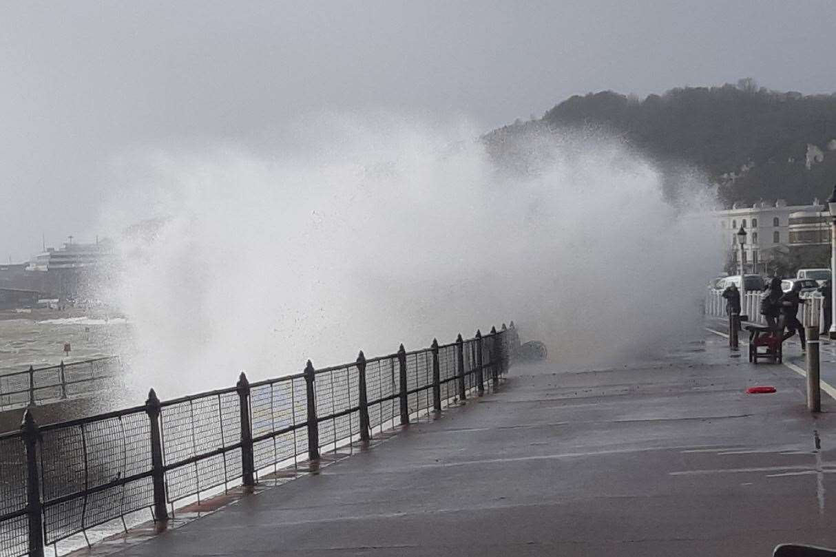 Storm Eunice hit the county in February