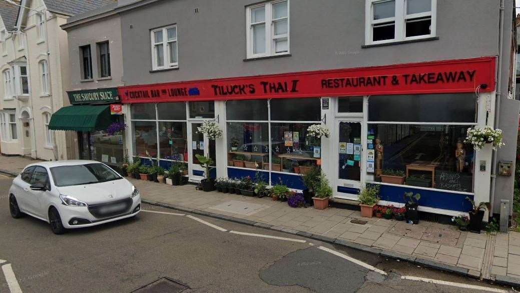Tiluck's Thai restaurant in Sandgate. Picture: Google