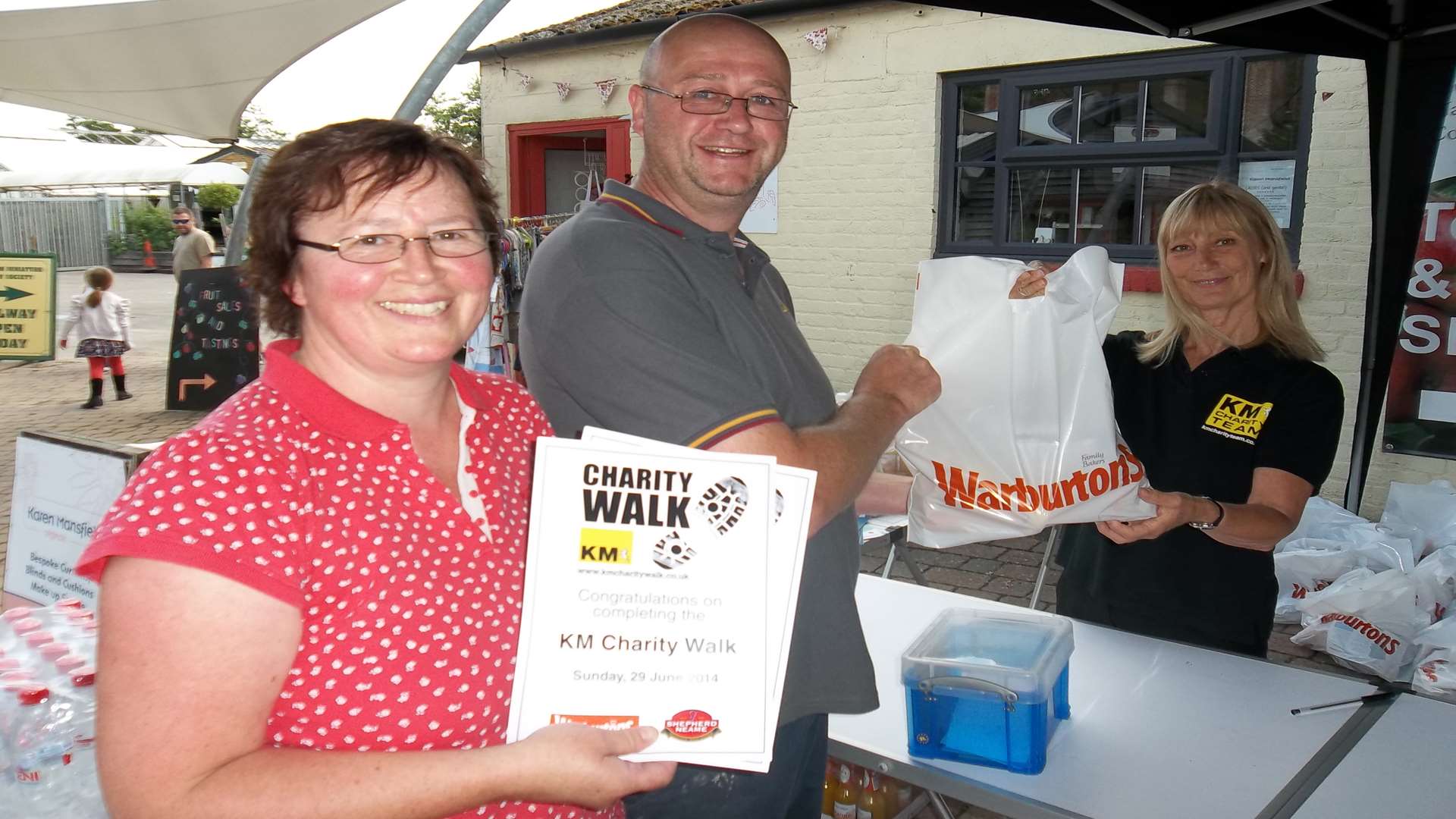 The KM Charity Team arranges everything for fundraising events such as the KM Charity Walk - including certificates and goody bags! - all you need to do is join in the fun.
