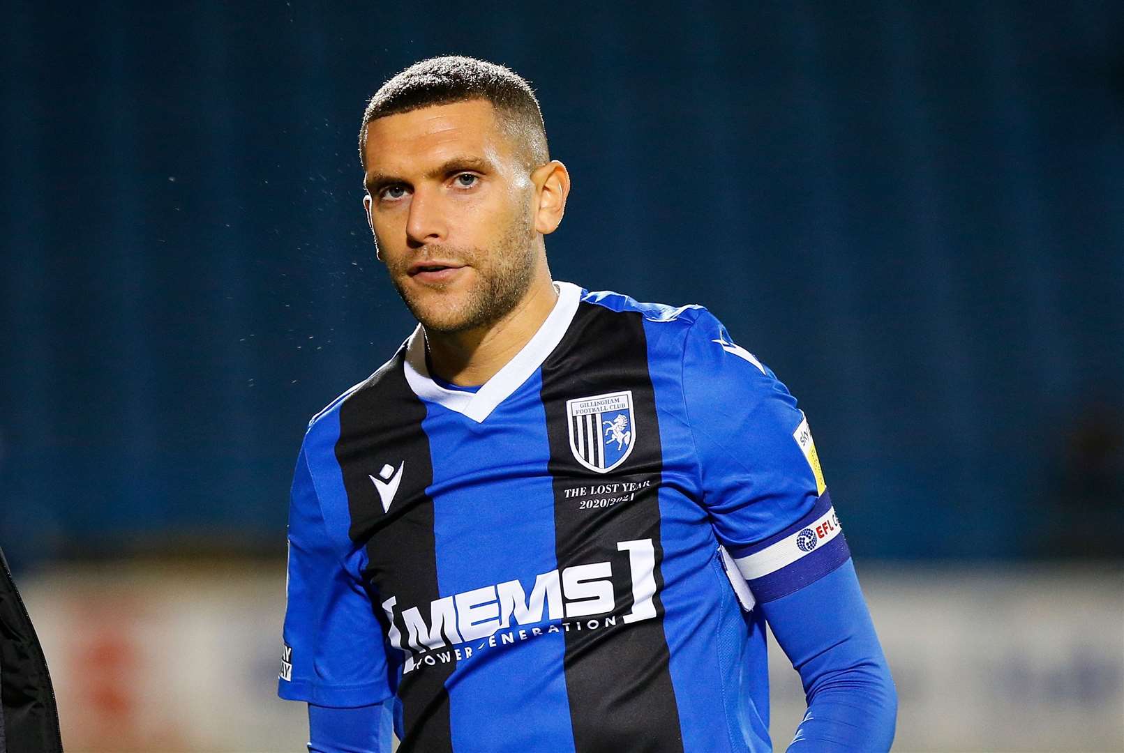 Gillingham midfielder Stuart O'Keefe is an injury doubt this weekend Picture: Andy Jones