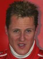 F1 driver Michael Schumacher