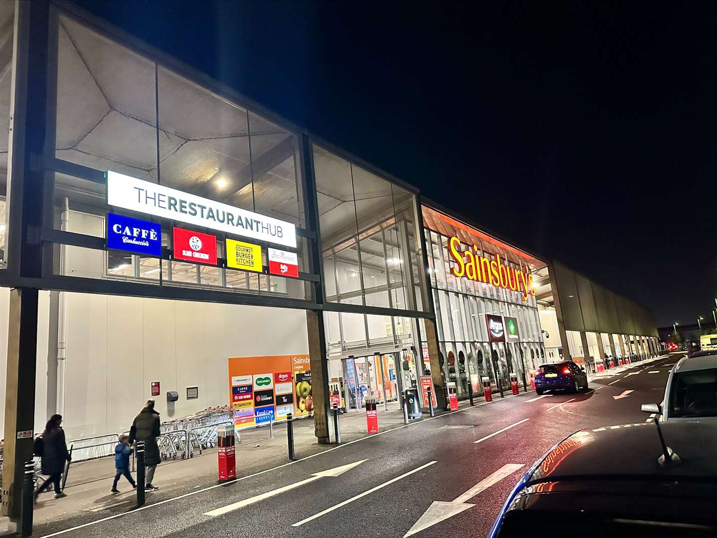 The new food area has opened in Sainsbury's in Crayford