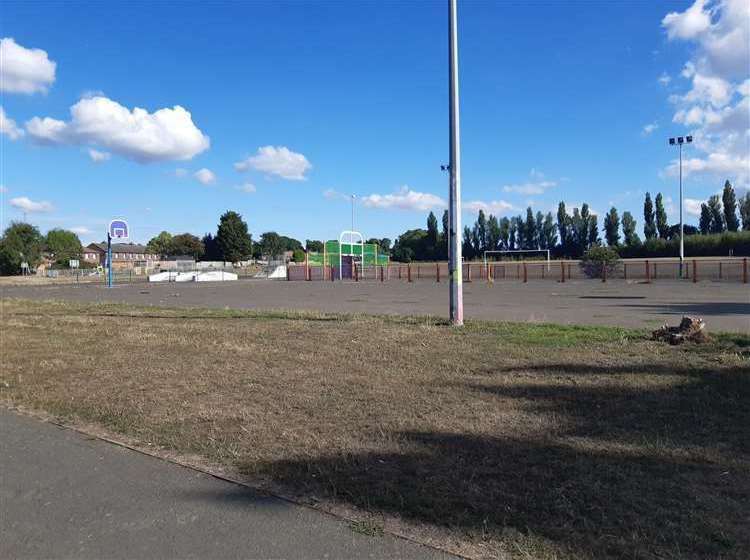 Mangravet Playing Field: Popular with nuisance bikers