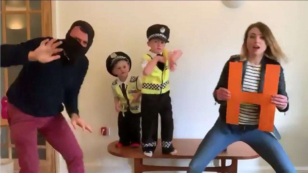 The family's wacky video proved to be a hit online (9935959)