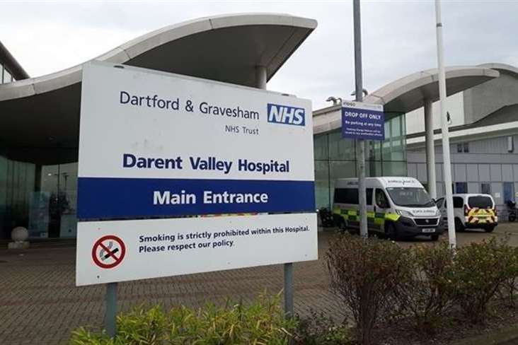 Fastrack buses run to Darent Valley Hospital and Bluewater