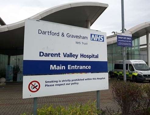 Darent Valley Hospital in Dartford posted the decision earlier today
