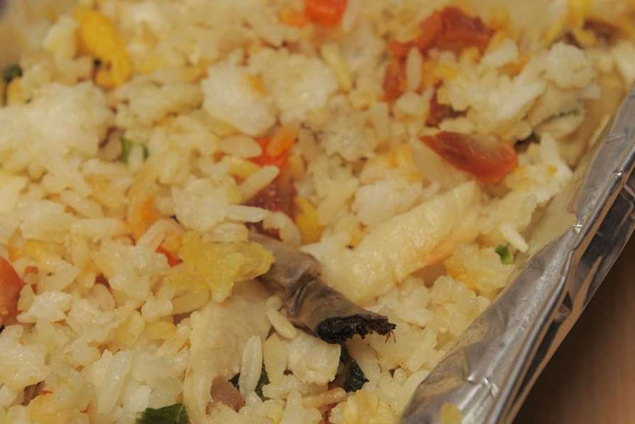 The cigarette found in special fried rice by Tracy and Jeffery Antoine