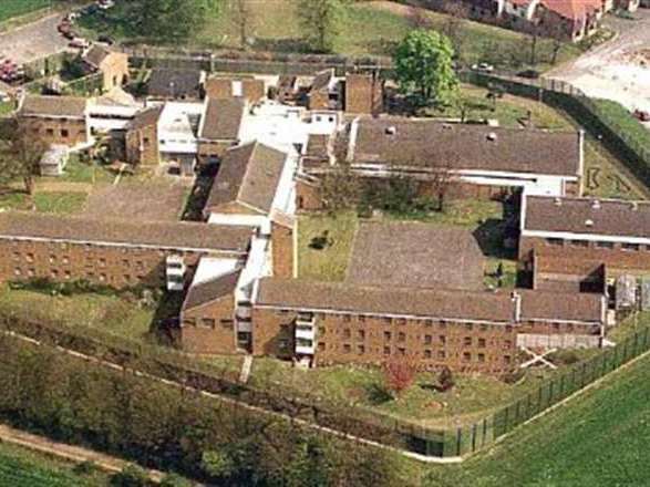 An aerial view of Rochester's Cookham Wood prison. Picture: Mike Gunnill