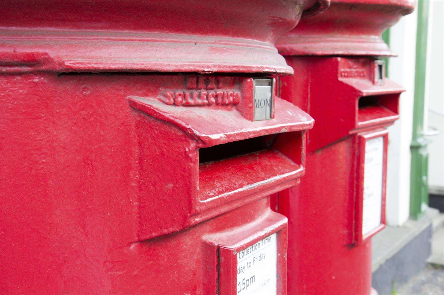 Royal Mail post boxes. Picture: iStock.com