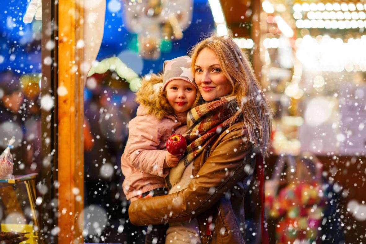 Many Christmas markets have lots of activities for parents and children to enjoy together. Picture: Submitted