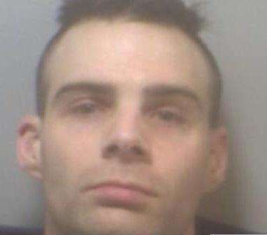 Peter O'Keefe, 32, has been jailed for a year Picture: Kent Police