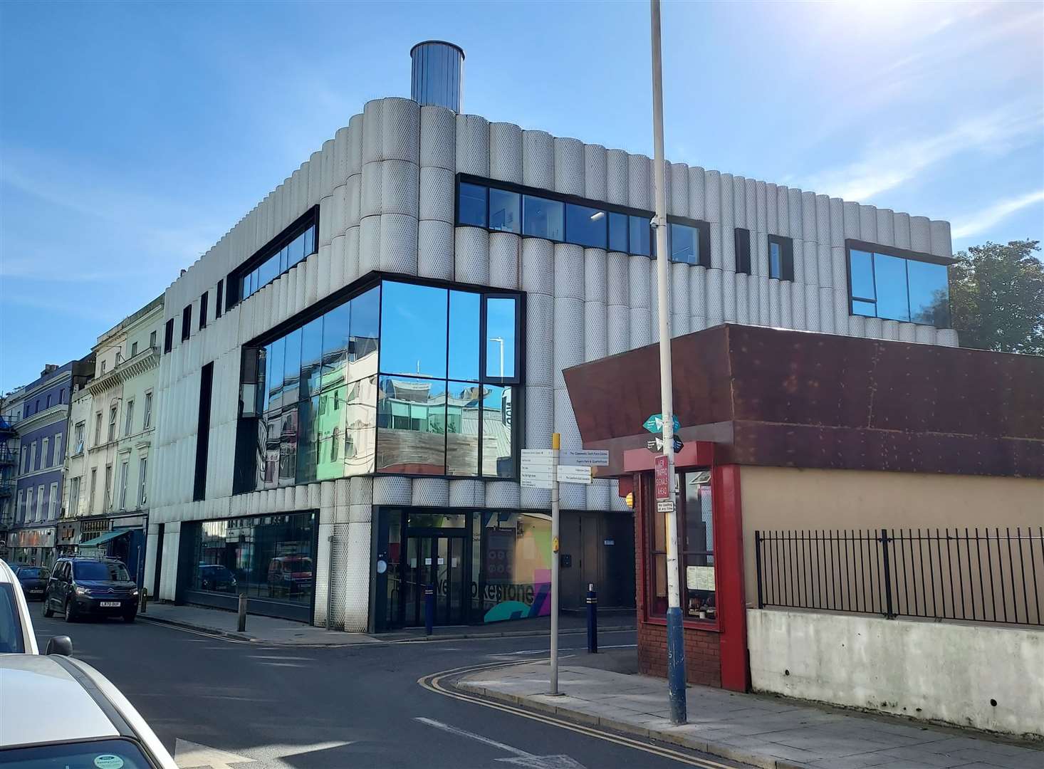 The Quarterhouse arts venue in Tontine Street, Folkestone