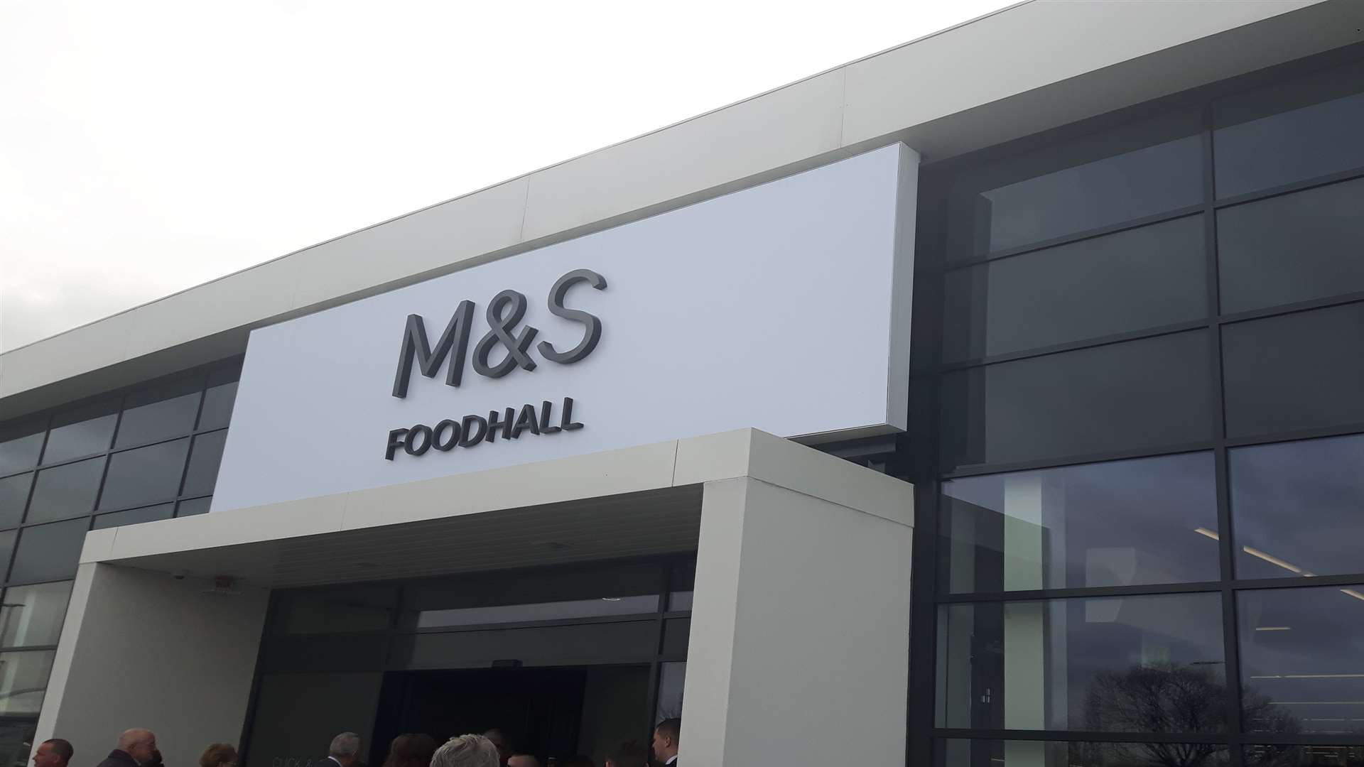 M&S opened today at 10am.