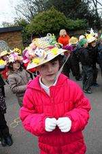 Easter bonnet parade at Murston Infant School, Church Road, Murston