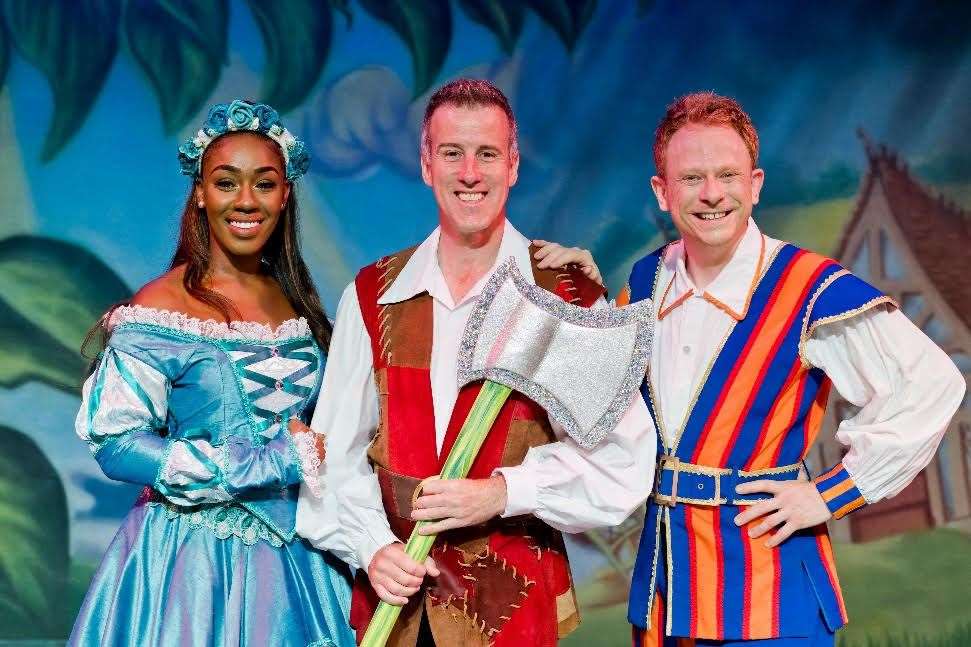 Anton Du Beke is the leading man in this year's Churchill Theatre panto. Picture: Kate Darkins