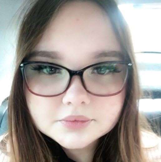 Amy-Rose Parker-Spry, 13, was reported missing from Gillingham yesterday evening. Picture: Kent Police (59341384)