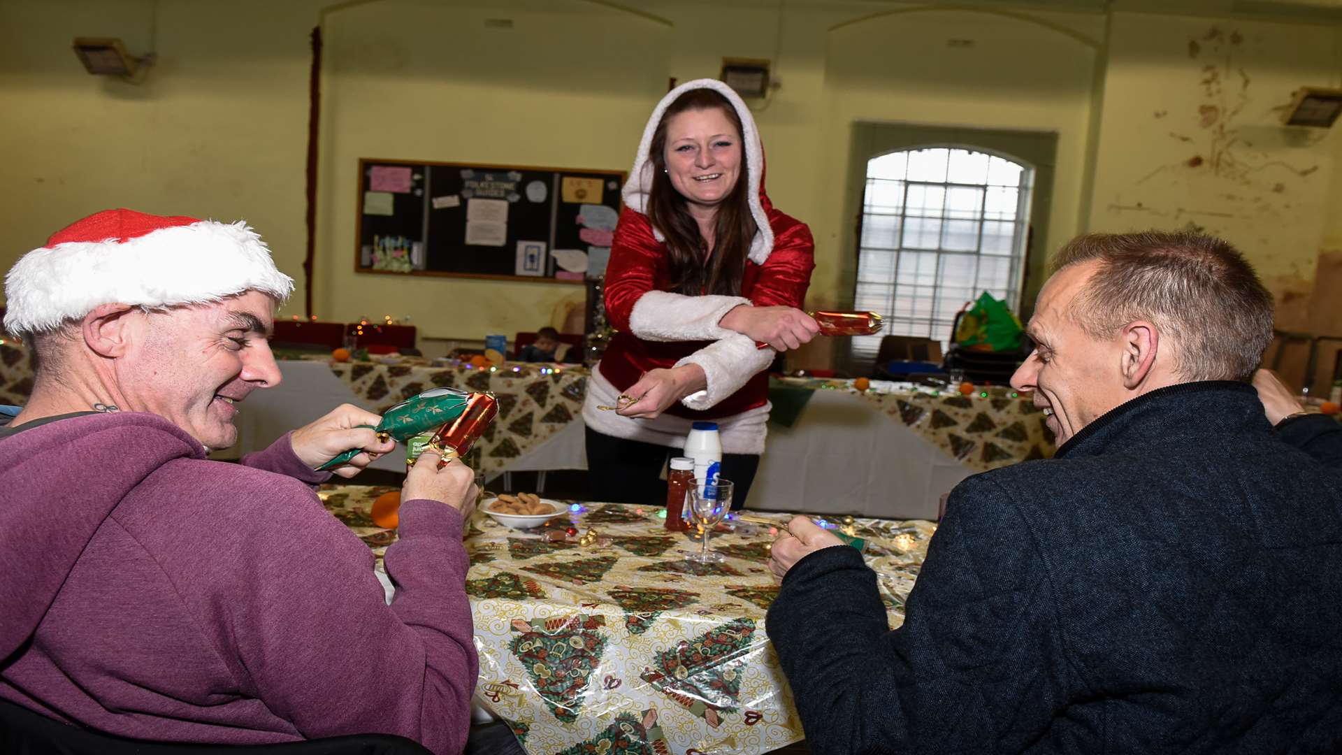 A Christmas diner was held by Action for Homelessness in Folkestone