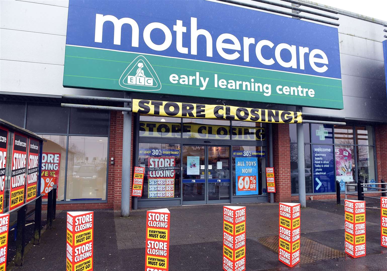 A number of Mothercare stores have closed in recent years