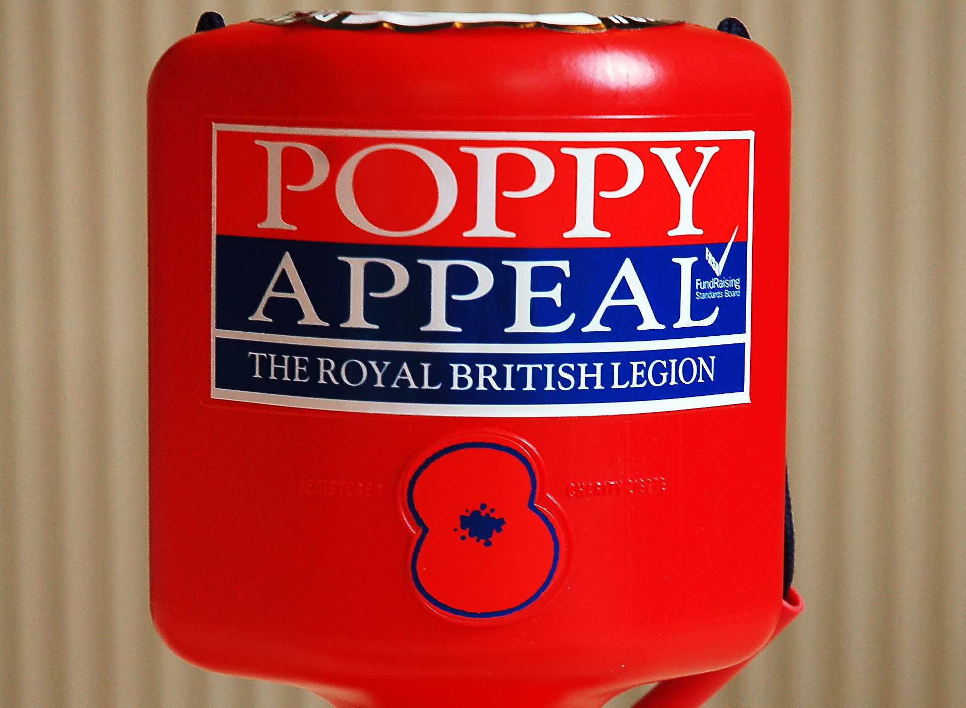 The money was meant to go towards the Poppy Appeal