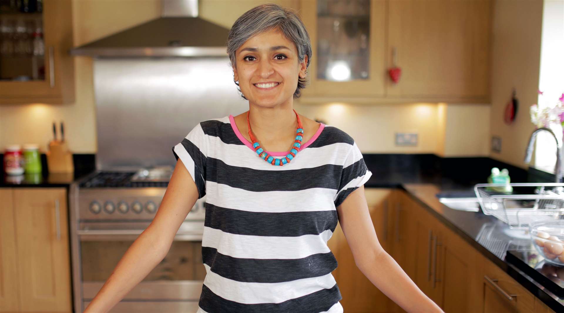 Chetna Makan has her own cookery Youtube channel where she hosts weekly episodes