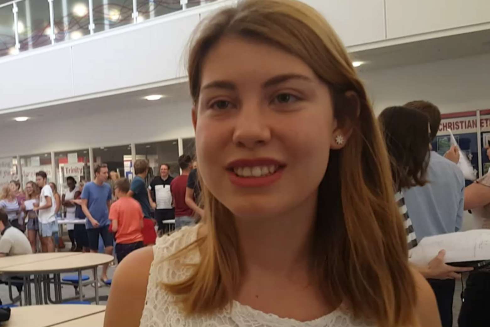 Nadine Kelly hopes to follow her dream of becoming an interior designer after achieving two A*s, five As, two Bs and one C