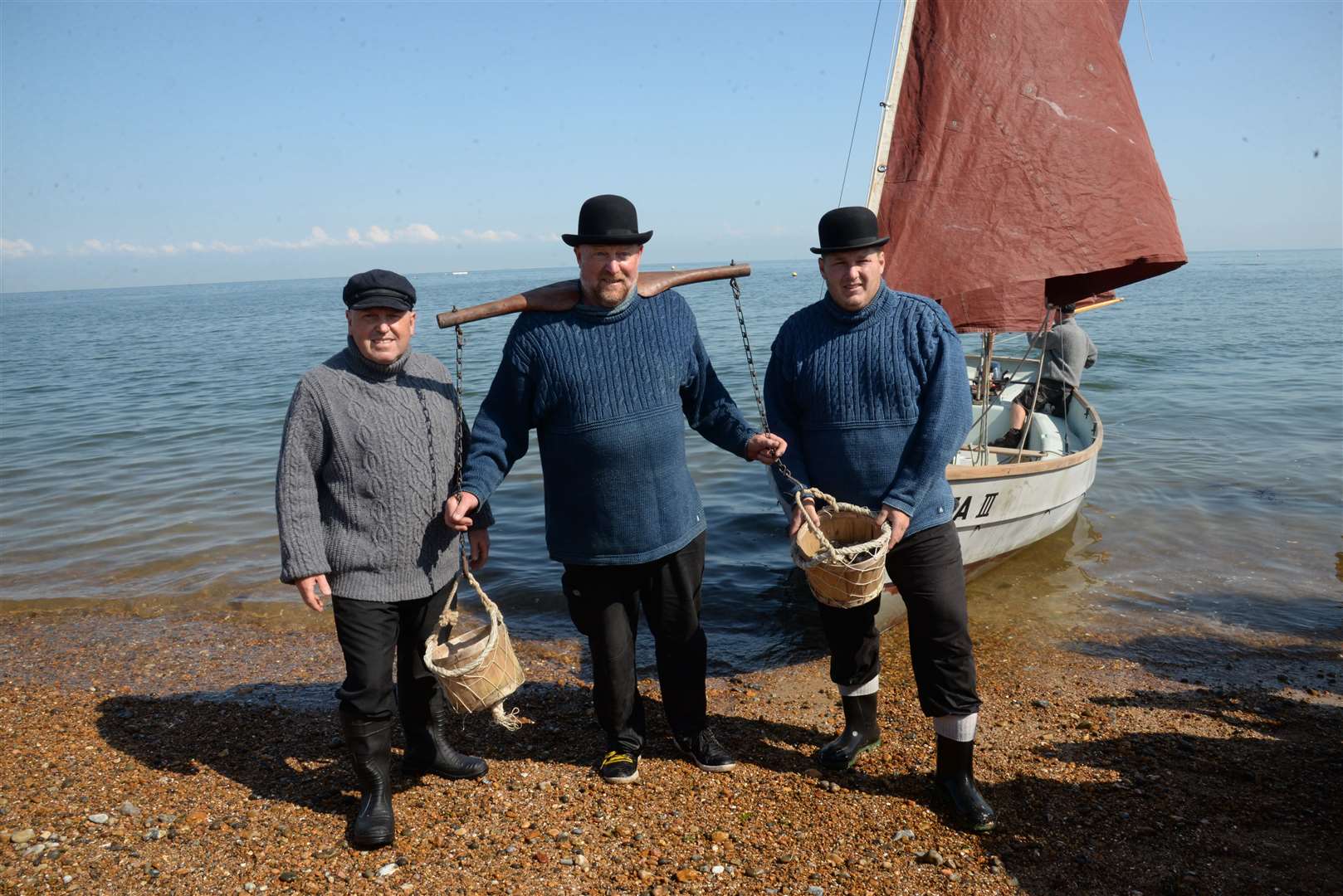 The Landing of the Oysters at the start of last year's festival