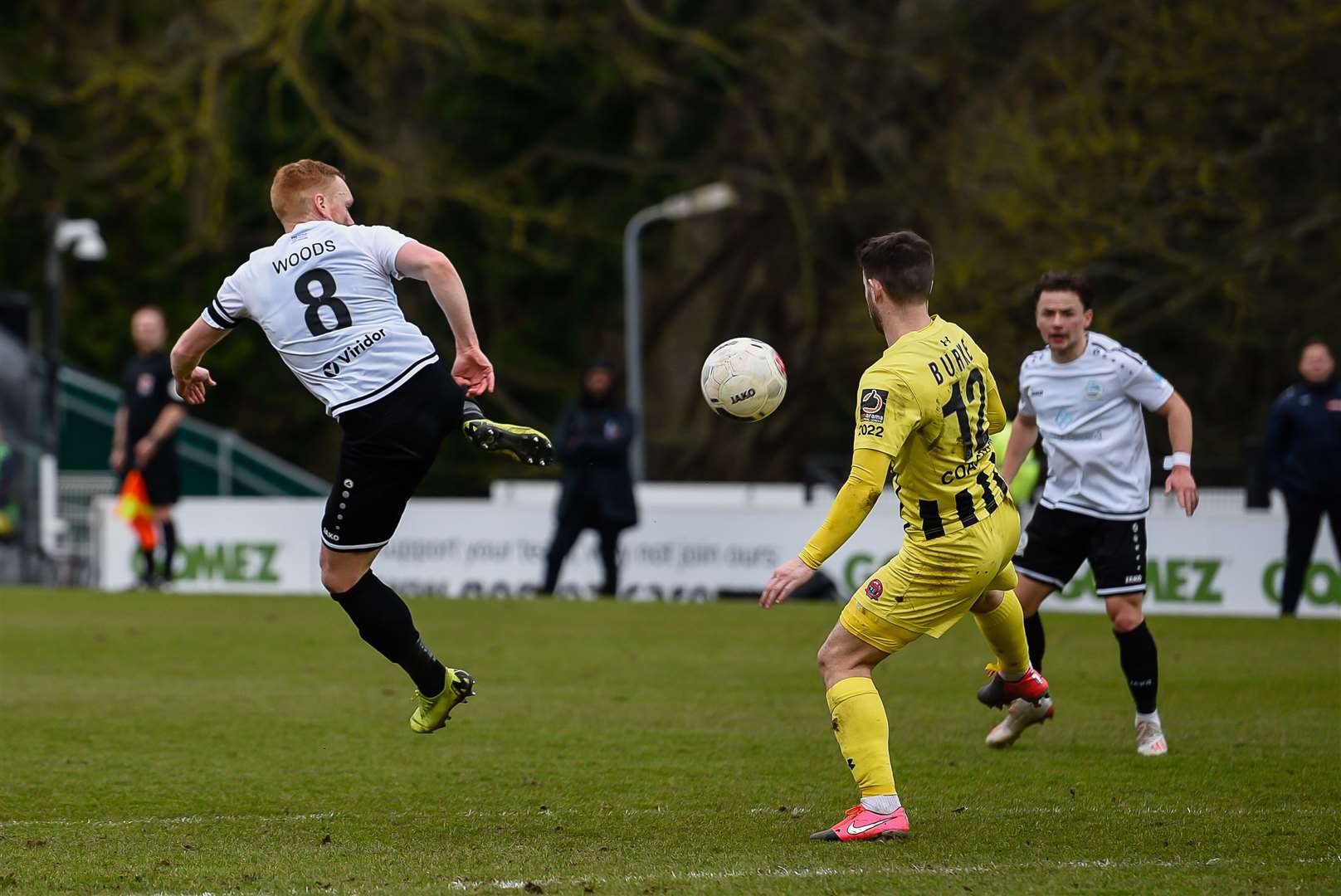 Midfielder Michael Woods has left Dover Athletic after a season at Crabble Picture: Alan Langley