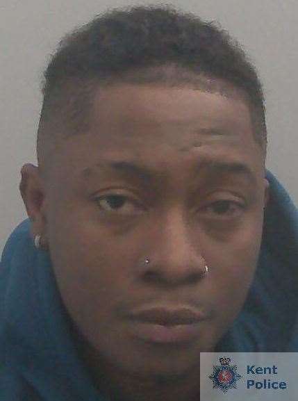 Henry Okoh of Medway Drive, was jailed for three years and six months. Picture: Kent Police