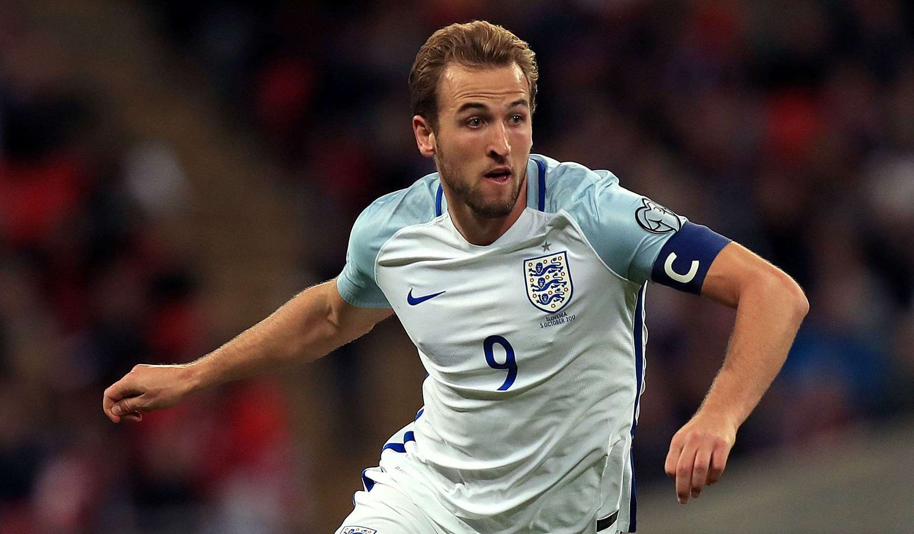 Harry Kane is preparing to captain the England team at the World Cup in November. Picture: Mike Egerton/PA Wire.