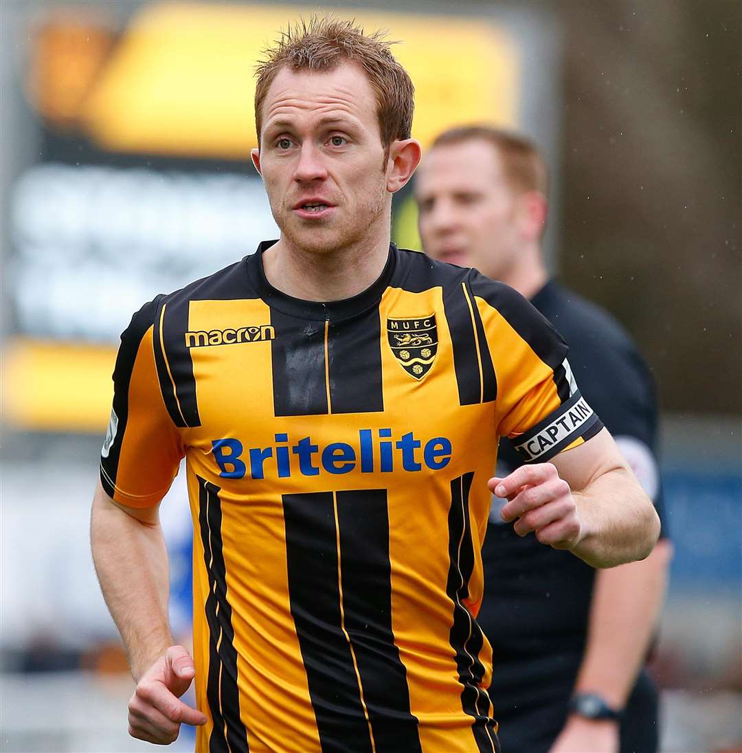 Stuart Lewis has signed a new deal at Maidstone Picture: Andy Jones