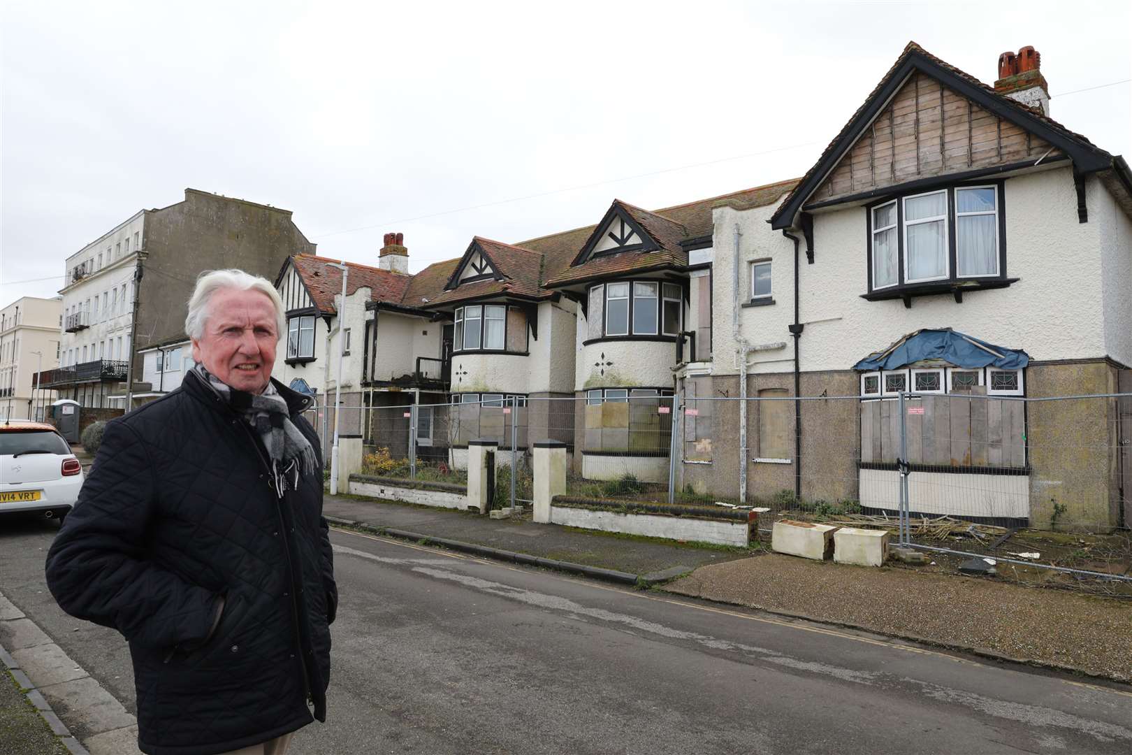 Hubert Whyte has accused Canterbury City Council of "capitulating" to the developer's demands