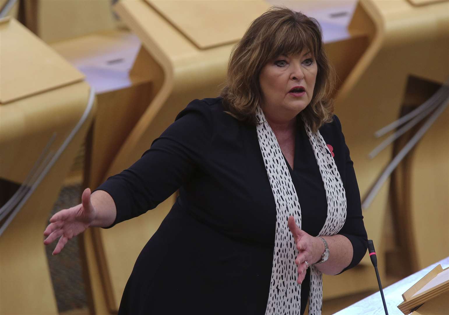 Fiona Hyslop has said the Scottish Government can ‘no longer lawfully support the company financially’ (Fraser Bremner/Daily Mail/PA)