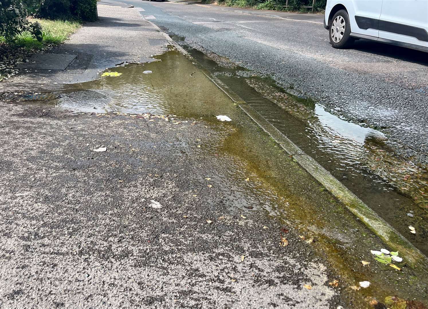 South East Water says the leak will be fixed outside New Hayesbank Surgery’s opening hours