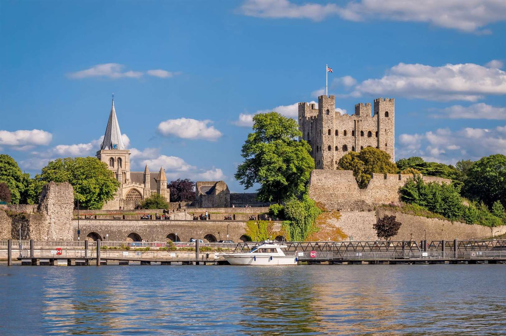 Rochester across the River Medway. Picture: The Festival Company