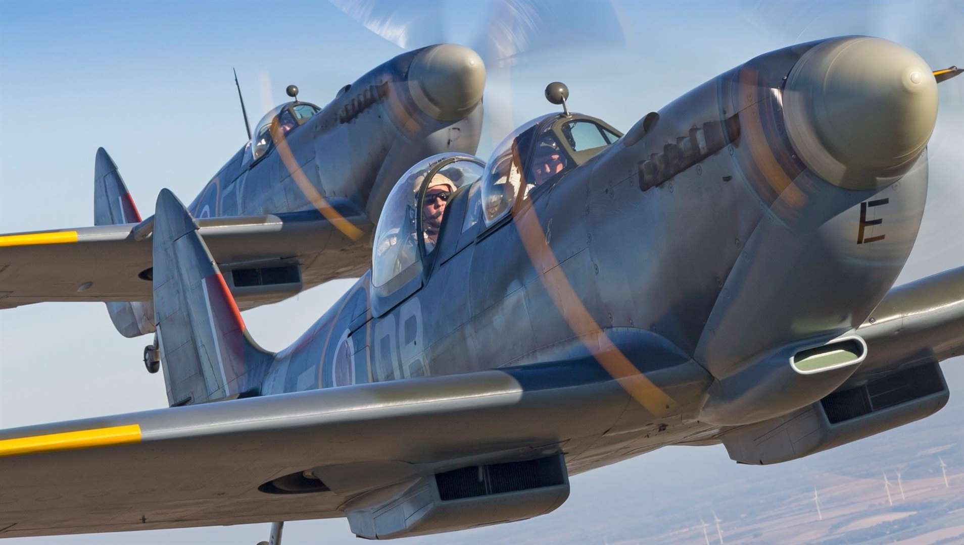 The 2019 Battle of Britain Airshow combines choreographed Battle-of-Britain era aircraft displays with family friendly attractions and re-enactments. It has something for everyone! (12840952)