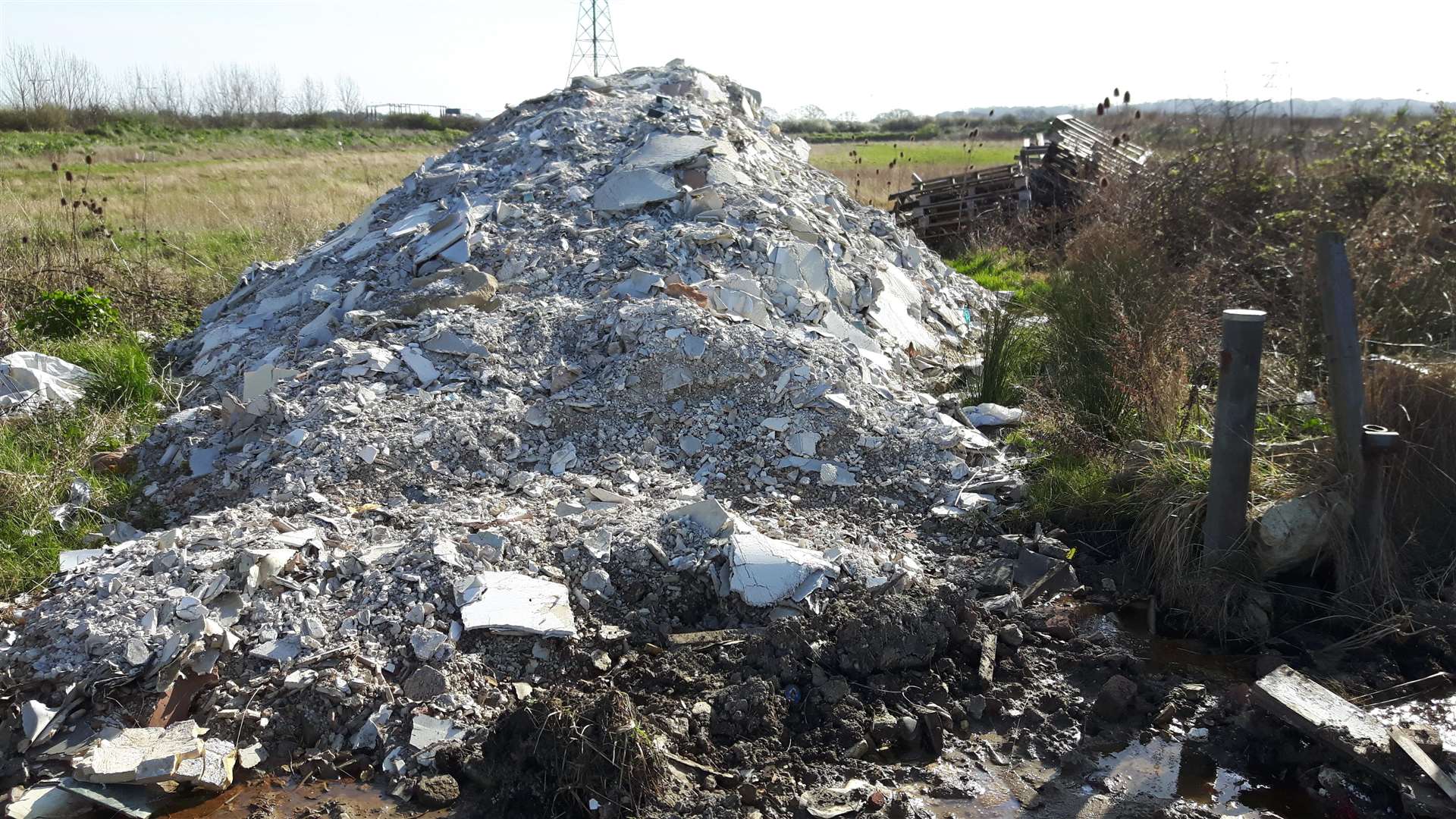 Fly-tipping near the Share and Coulter pub is said to have been the catalyst for action