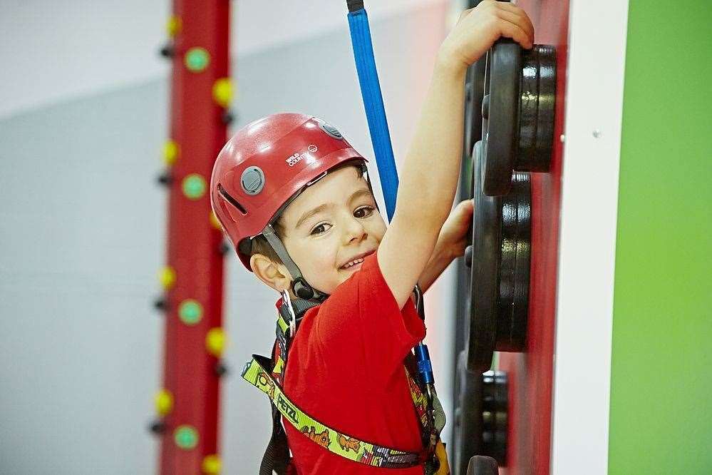 The Stour Centre in Ashford will have an interactive clip 'n' climb wall