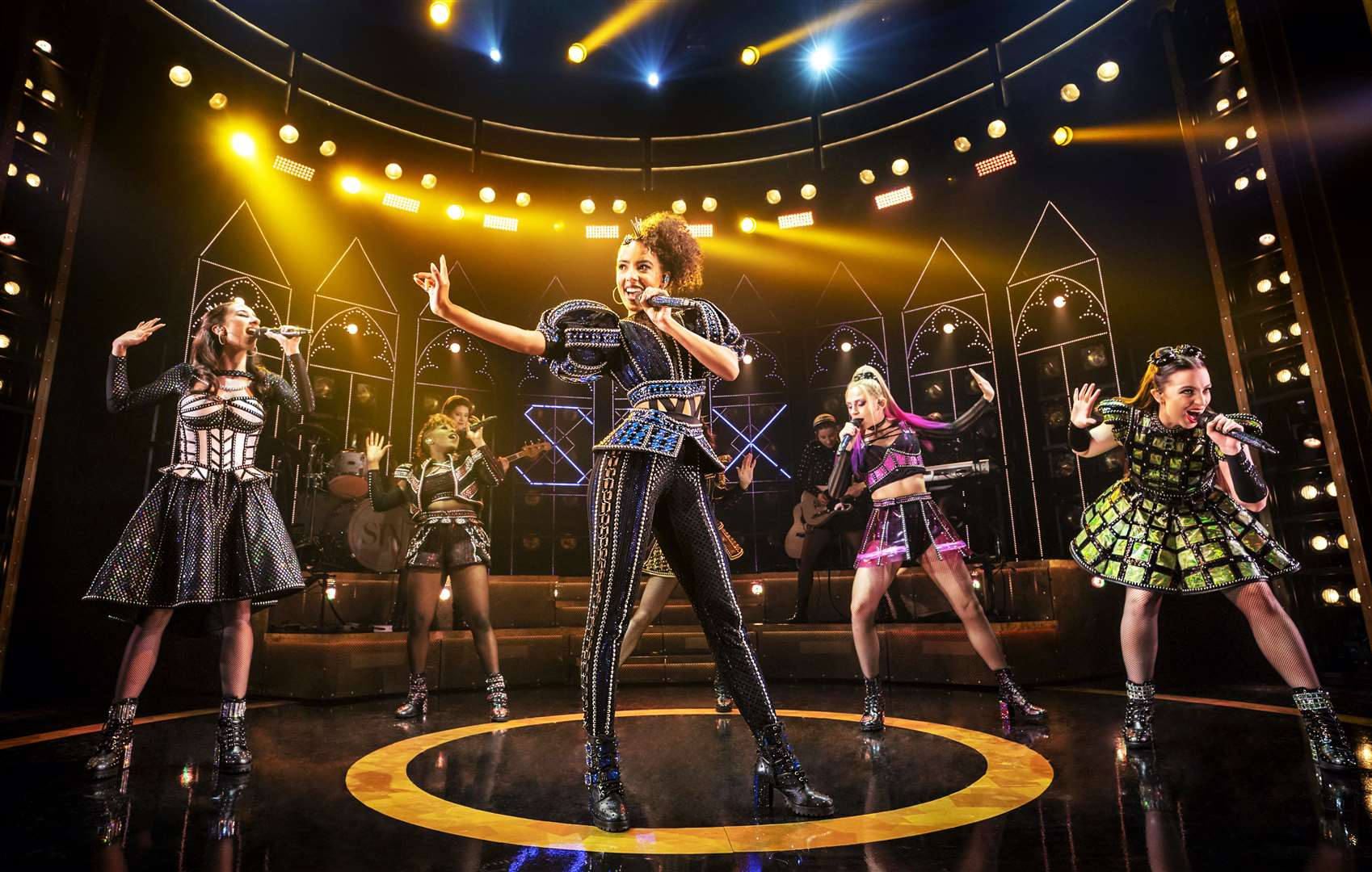 Concert-style musical SIX returns to Kent theatres in 2023. Picture: Johan Persson