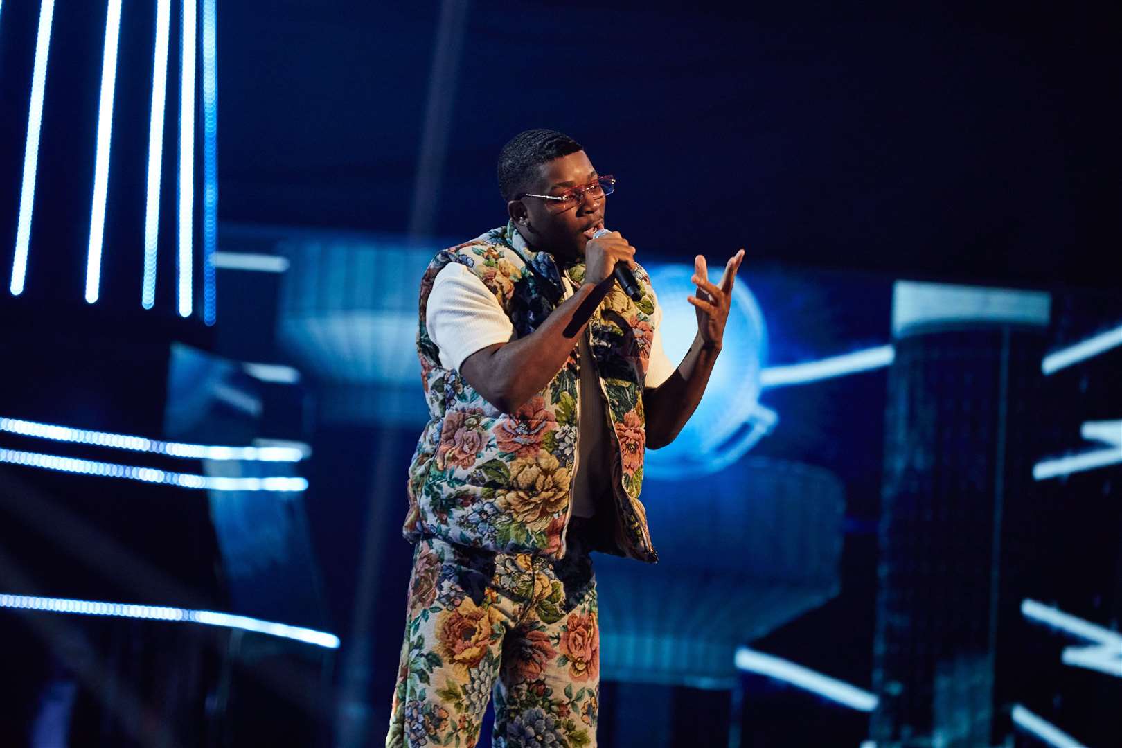 James Okulaja secured his place in the final of The Voice - now he needs your vote. Picture: ITV