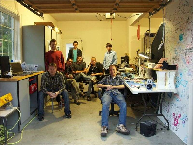 Planet’s founding team started out in a garage in California