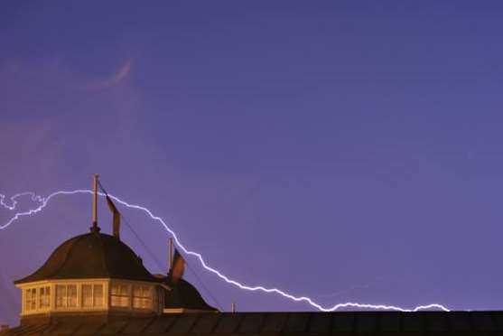 Jacky Thompson snapped this bolt striking in Herne Bay