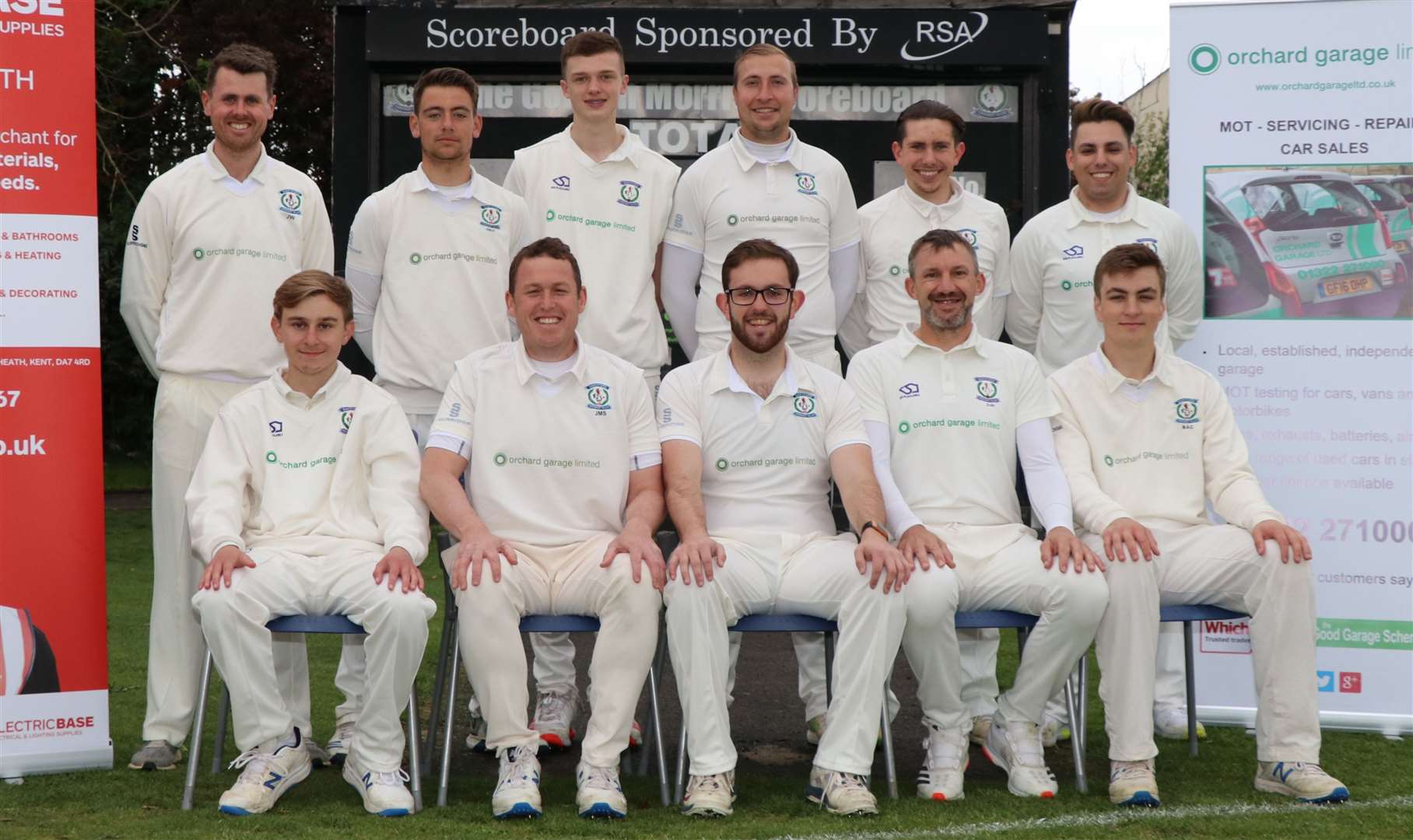 Dartford Cricket Club's 1st XI from the 2020 season