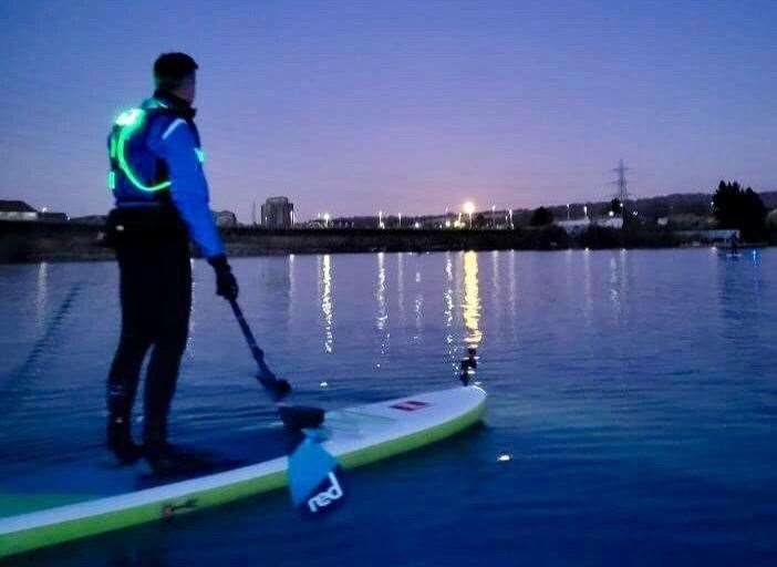 A Full Moon Paddle at the Blue Lake Picture: St Andrews Watersports