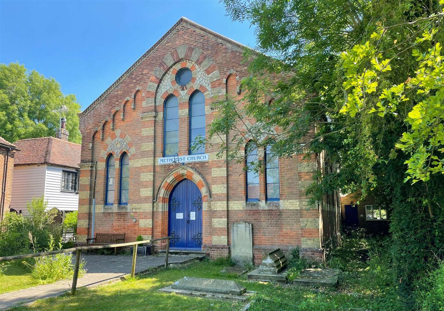 The former Methodist Church in Headcorn has also been bought by its parish council after being put up for auction. Picture: Clive Emson