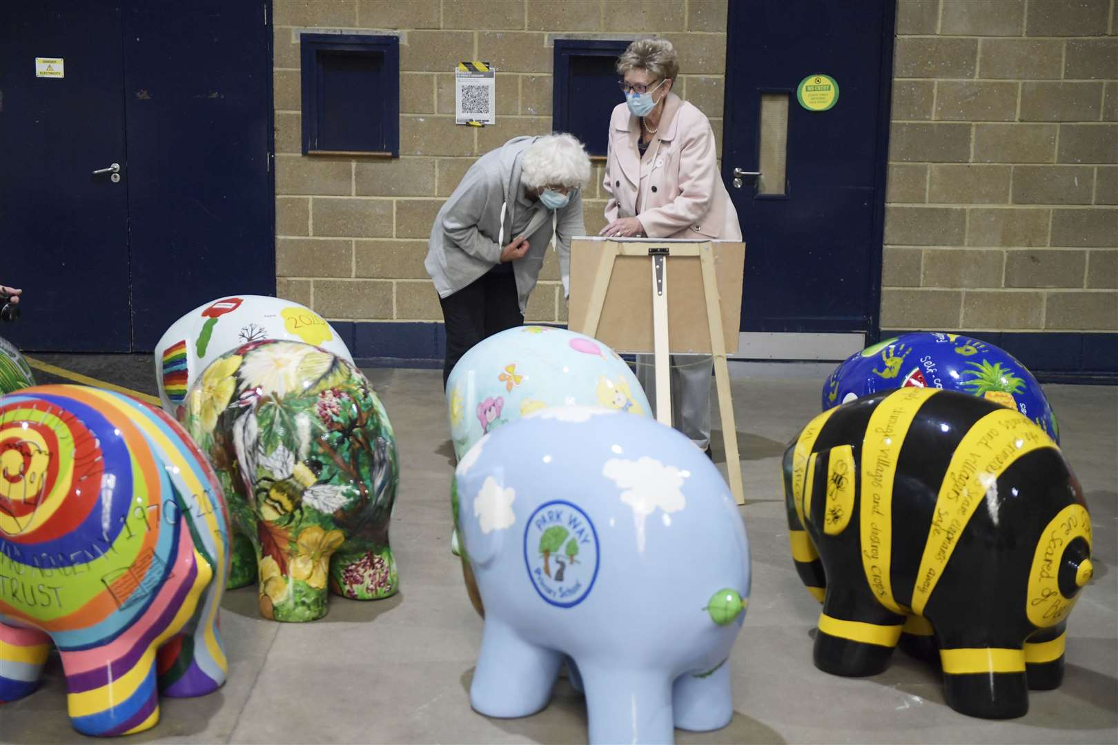The Heart of Kent Hospice has been running an Elmer the Elephant trail in Maidstone