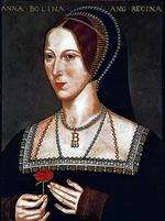 A portrait of Anne Boleyn in Hever Castle