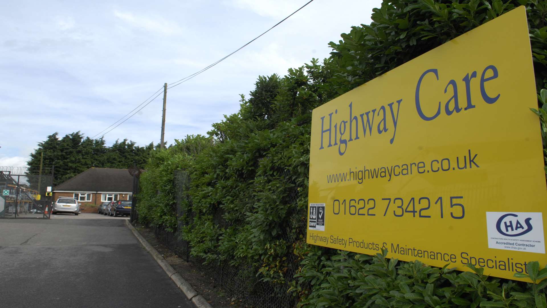 Highway Care Ltd, in Detling Hill, where Andrew Foster was injured