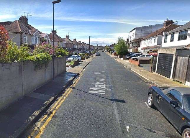 The incident is alleged to have taken place at the junction of Maxwell Road in Welling. Photo: Google (46726375)