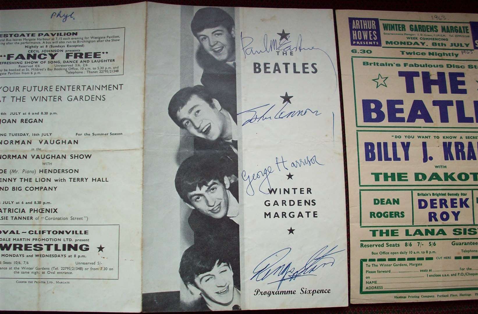 The Beatles played at The Winter Gardens in 1963. Picture: Rob Bachelor