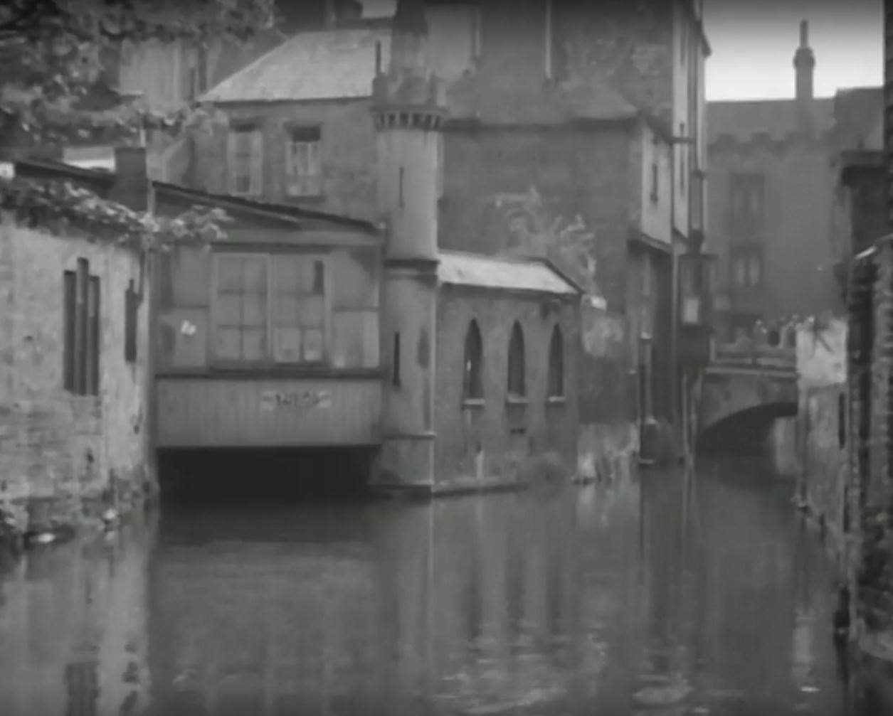 Canterbury as it looked back in 1936 when Freddie Laker was growing up